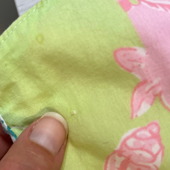 Lilly Pulitzer Vintage White Label Patchwork Dress Sz 14 - Picture 7 of 10